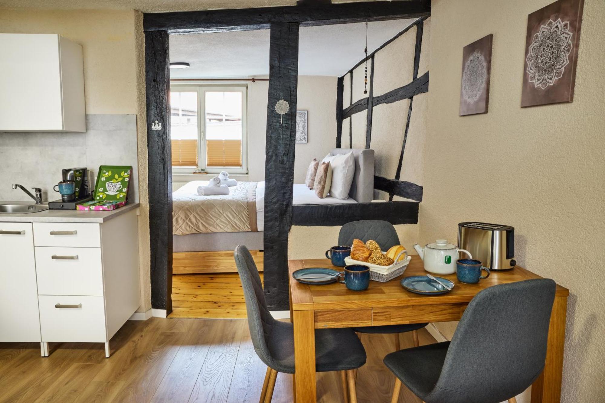 Hygge-Flats - Zentral Fuer 2-4 Personen, Wlan Apartment Heppenheim  Exterior photo